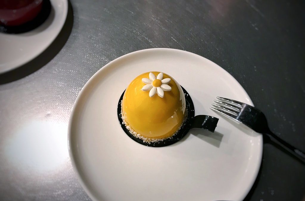 Mousse d’ananas meringuée