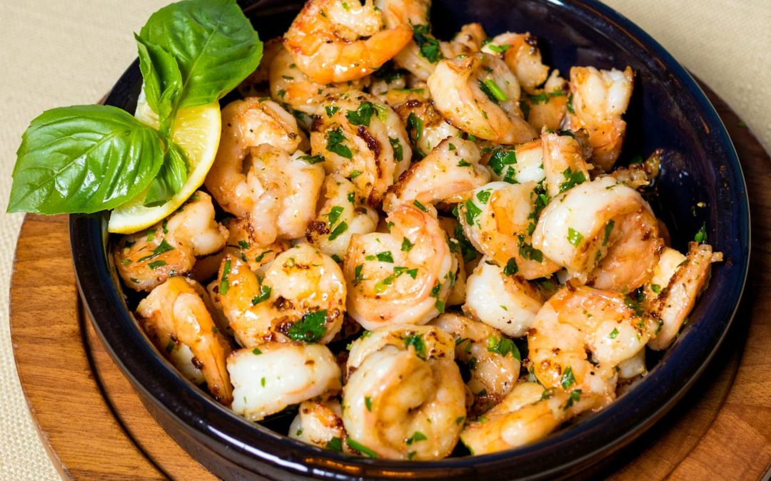 Scampi aux mangues